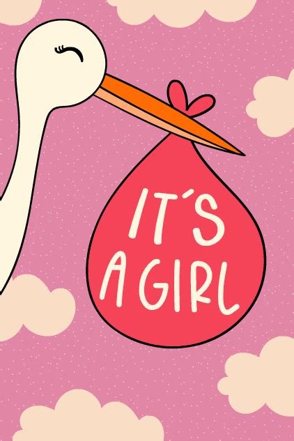 its a girl gif|Its a girl Animated Icon 